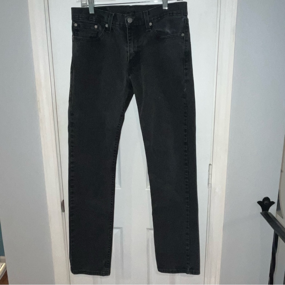 Men's Levi's 511 Black
Premium Denim
Straight Slim Jeans Black Tag Size 31x32